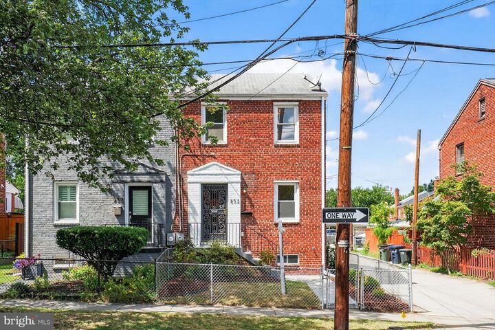 Property Photo: 832 Delafield Street NE DC 20017