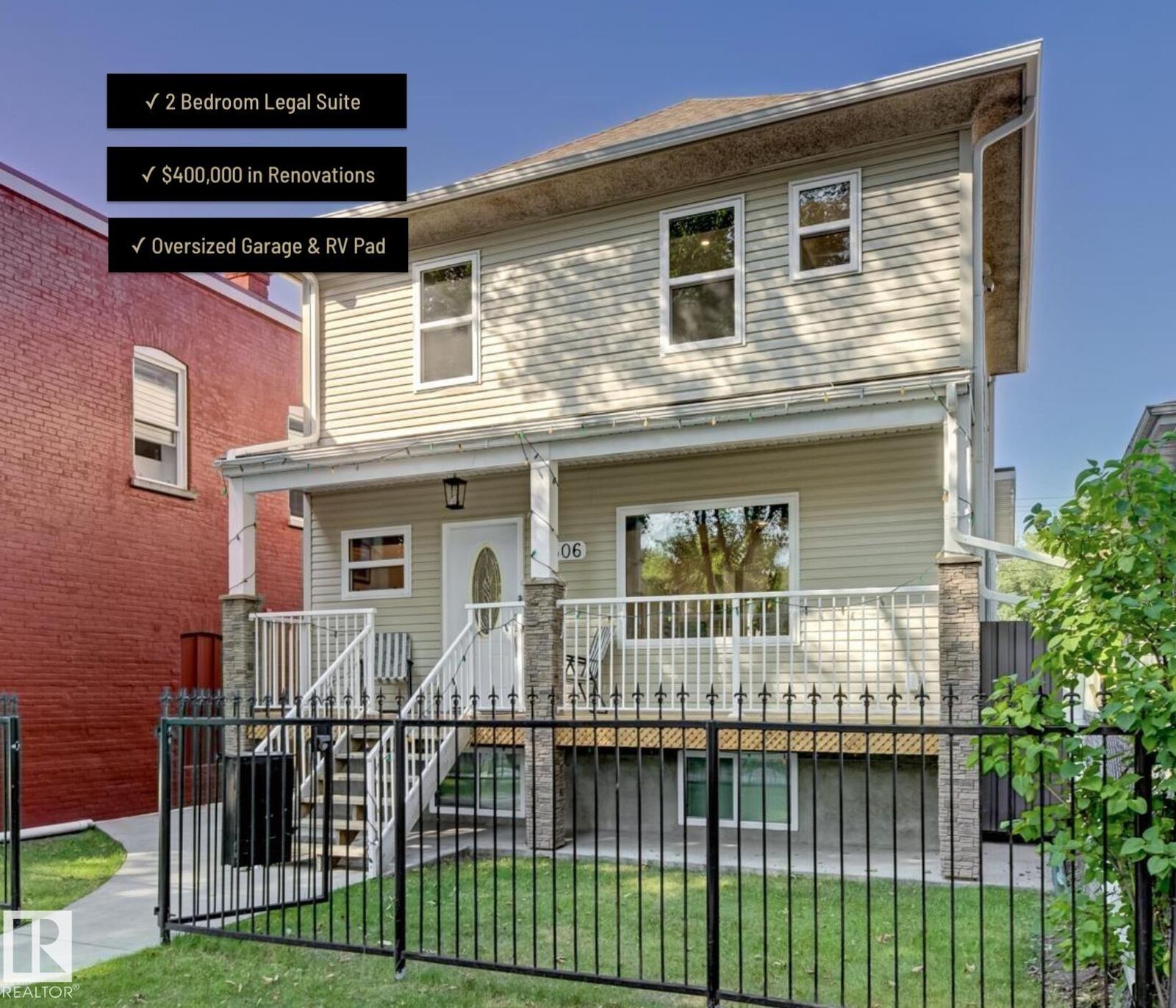 Property Photo: 11306 89 Street NW AB T5B 3T6