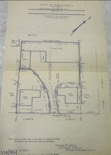 Property Photo: 161 Church St NJ 07079