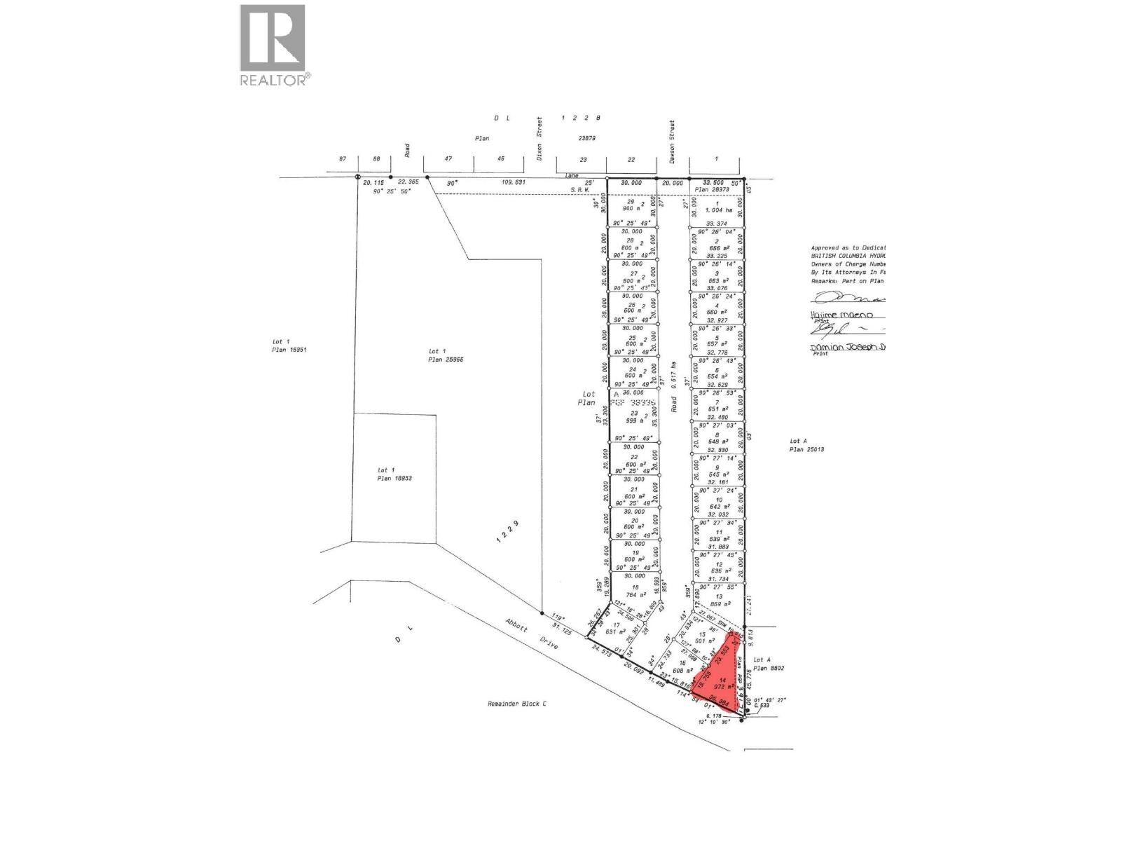 Photo de la propriété:  Lot 14 Dawson Street  BC V2J 6A9 