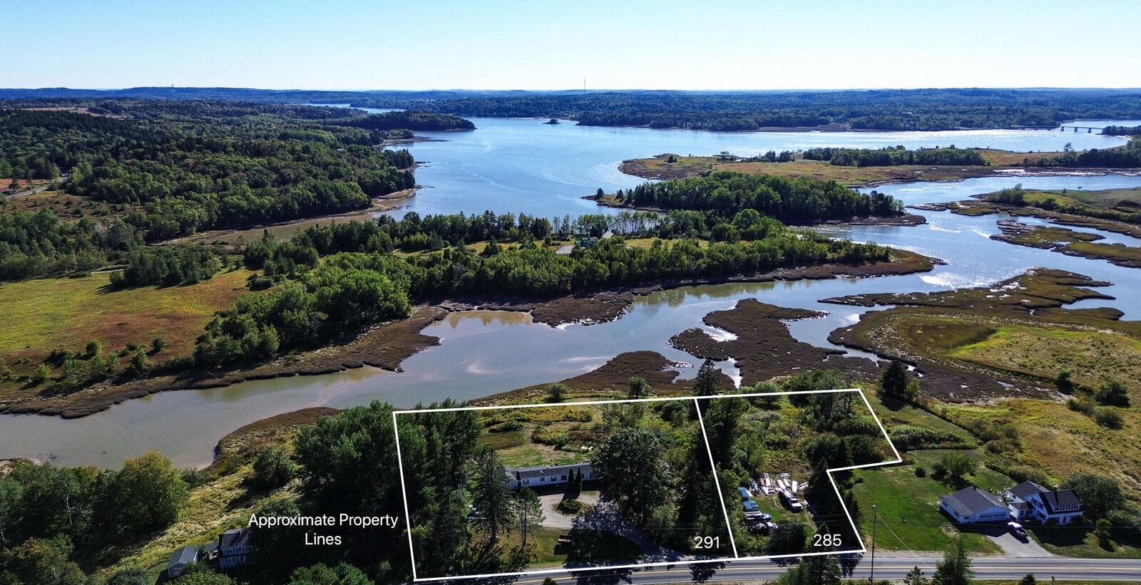 Property Photo:  285 & 291 Cutler Road  ME 04630 
