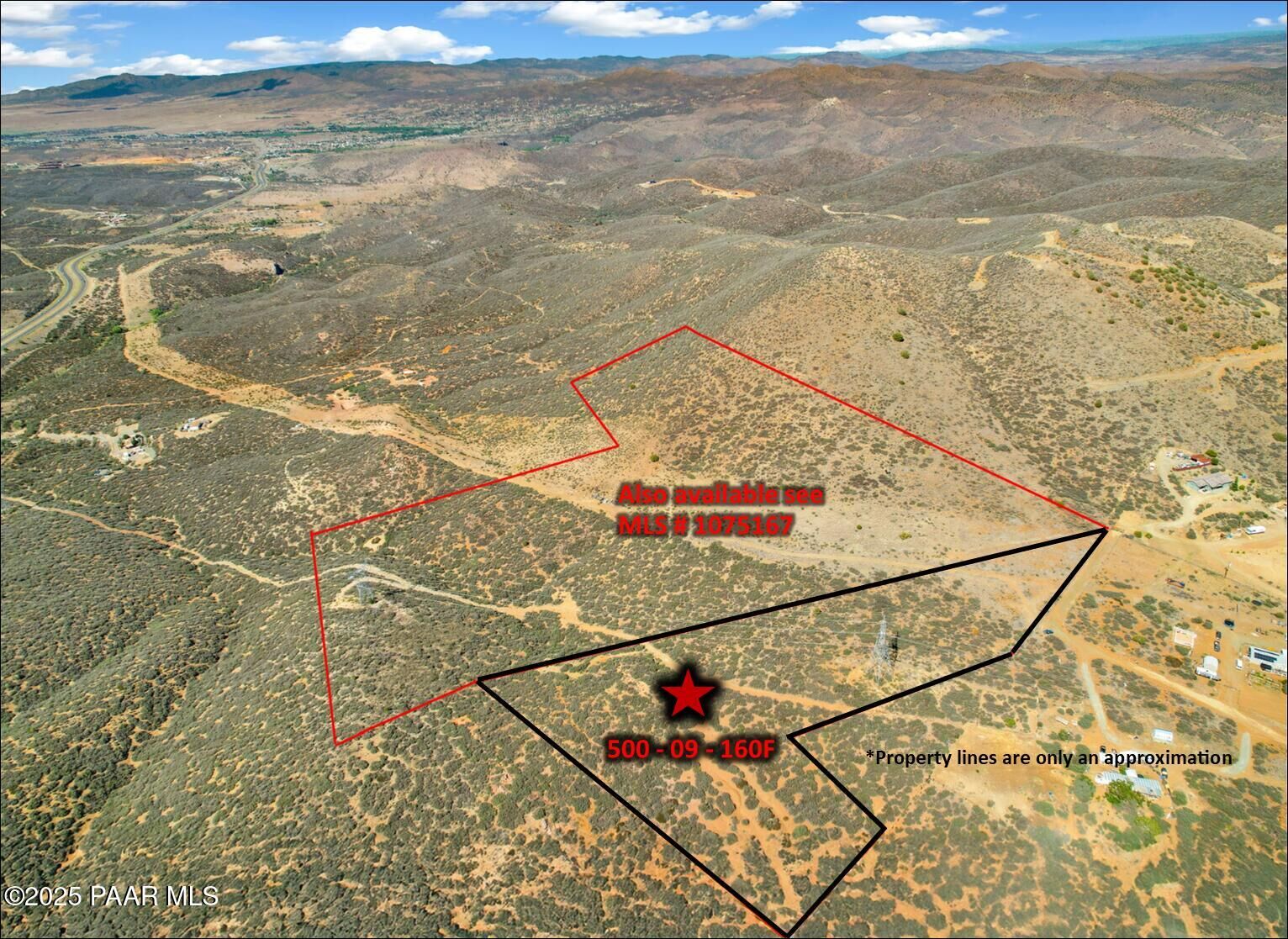 Property Photo:  6086 S Country Road  AZ 86333 