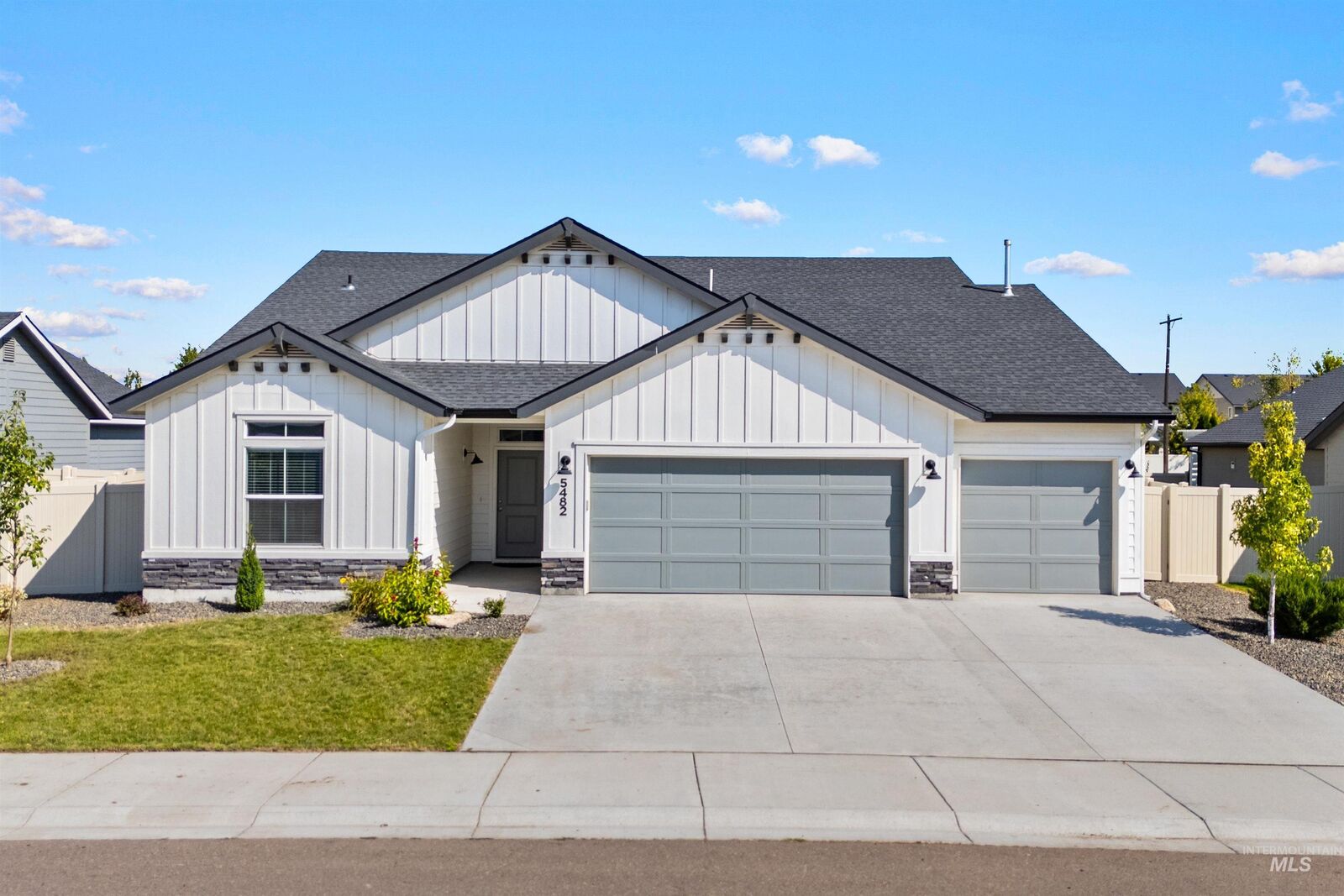 Property Photo:  5482 N Maplestone Ave.  ID 83646 