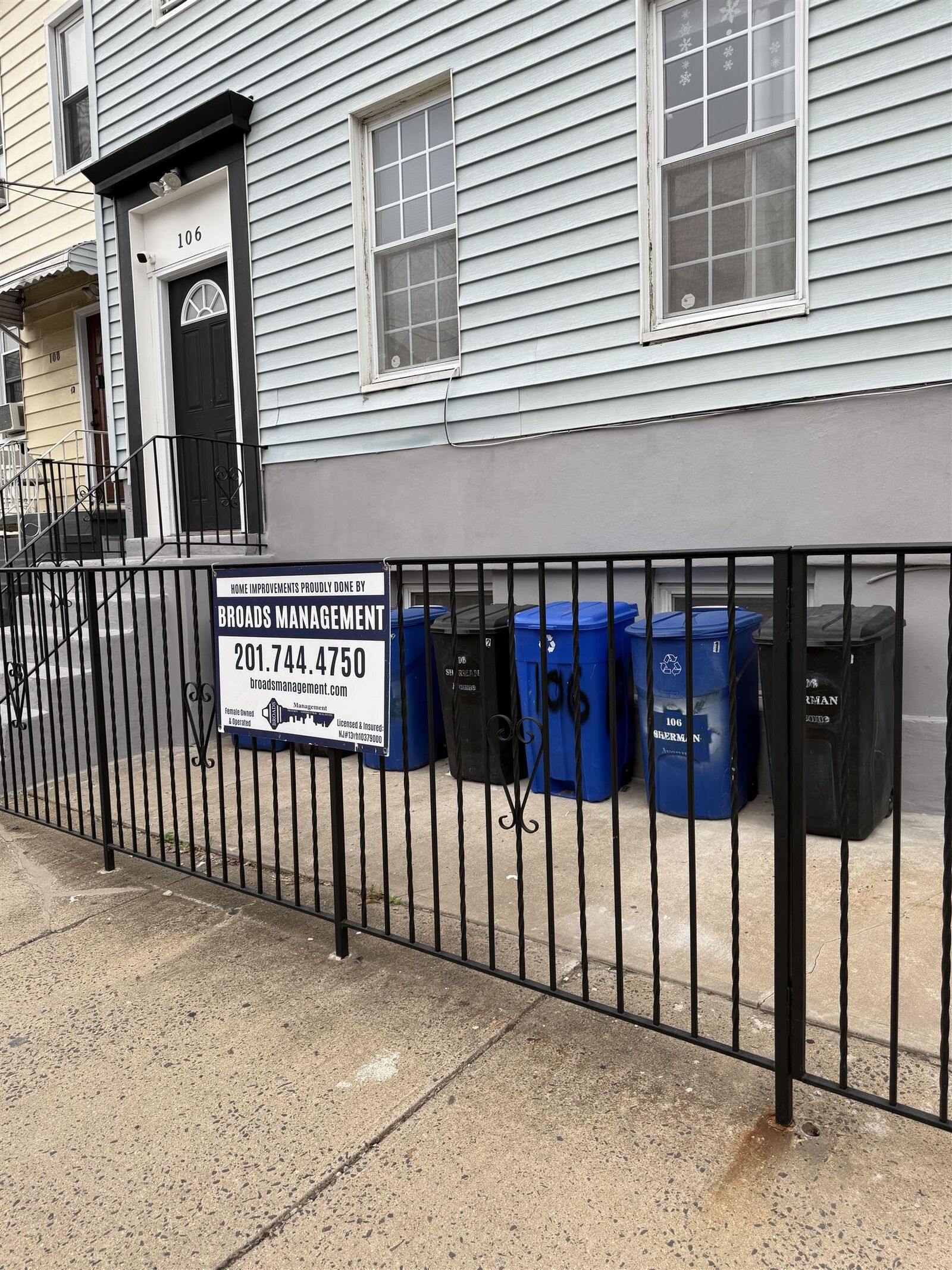 Property Photo:  106 Sherman Ave 2  NJ 07307 