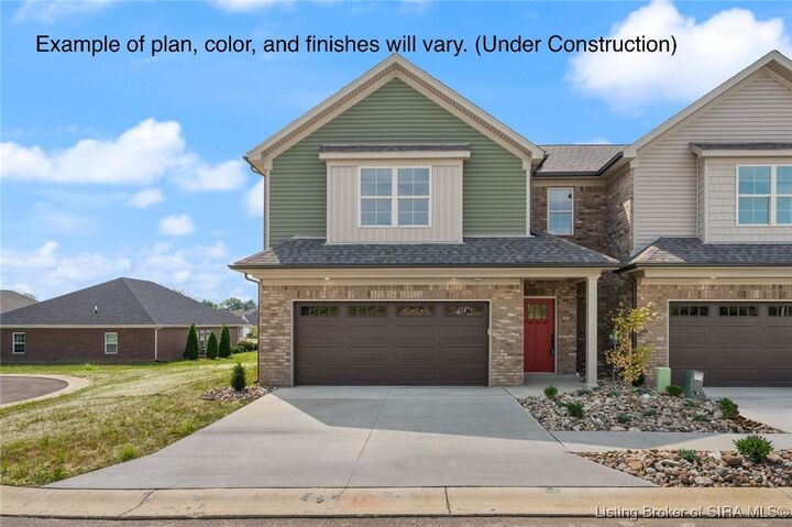 Property Photo: 5207 N Hampton Court Lot #1515 IN 47111