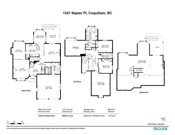 Photo de la propriété:  1347 Napier Place  BC V3B 7A3 