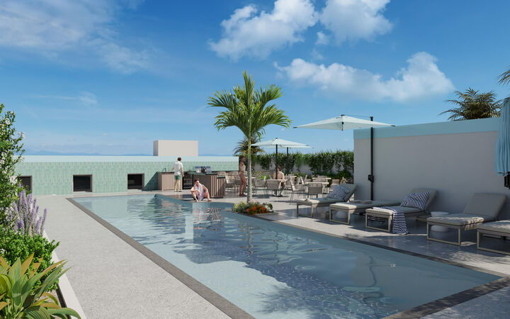 Property Photo:  306 NE 2nd Street Unit 206  FL 33483 