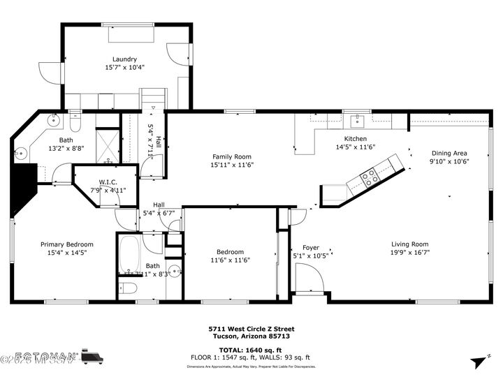 Property Photo:  5711 W Circle Z Street  AZ 85713 