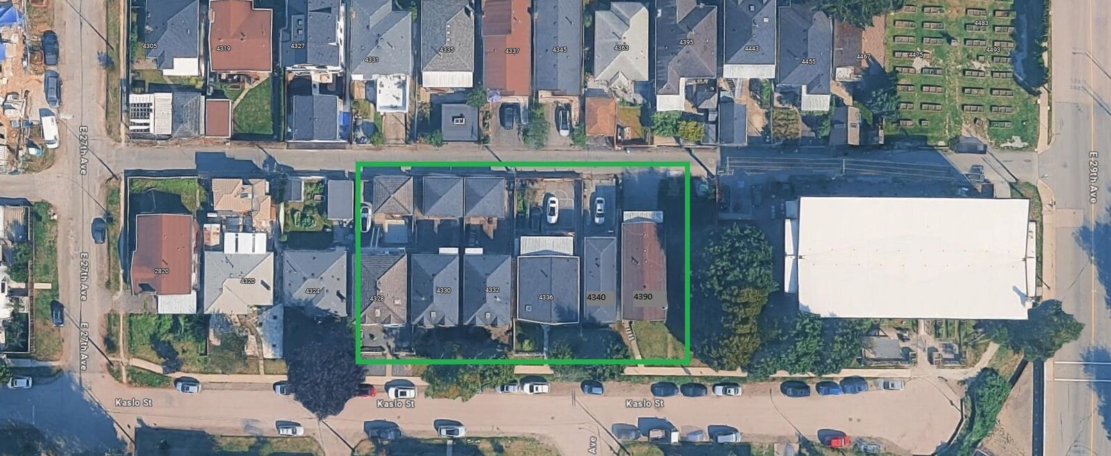 Property Photo: 4330 Kaslo Street BC V5R 2B7