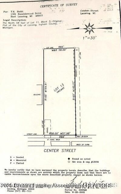 Property Photo:  1414 Center Street  MI 48906 