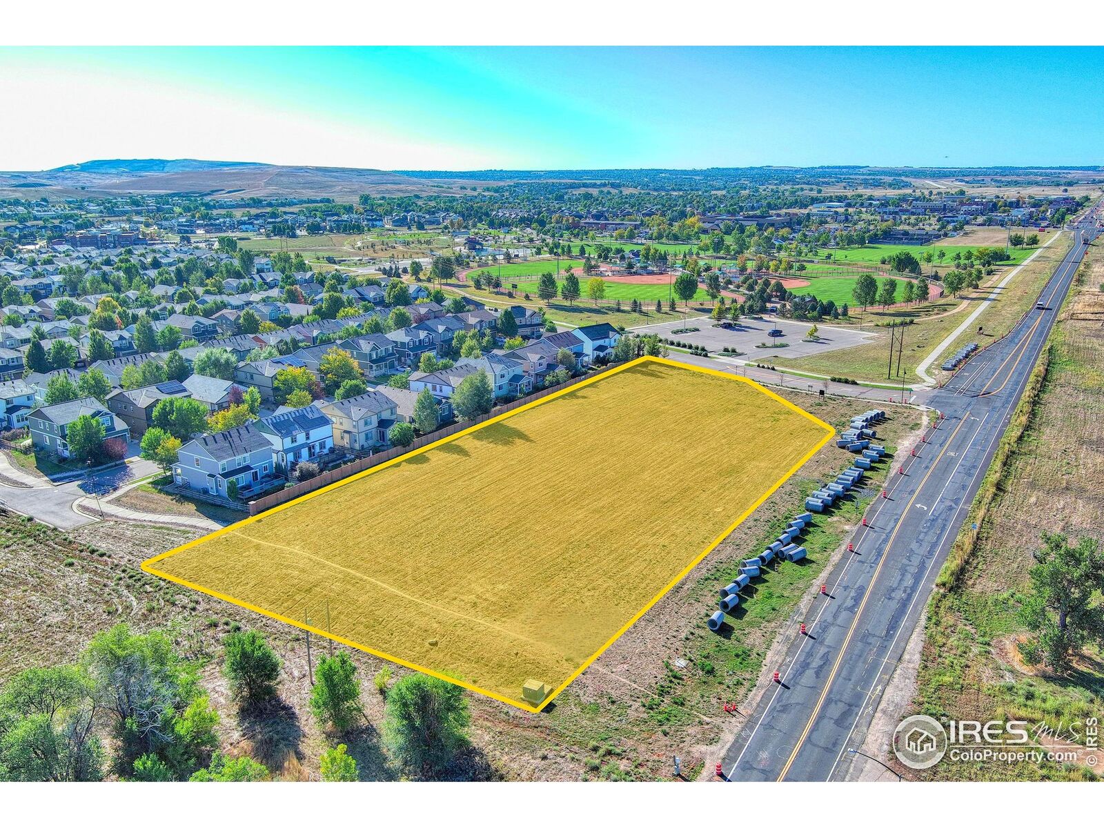 Property Photo: County Line Rd And Maxwell Ave CO 80516