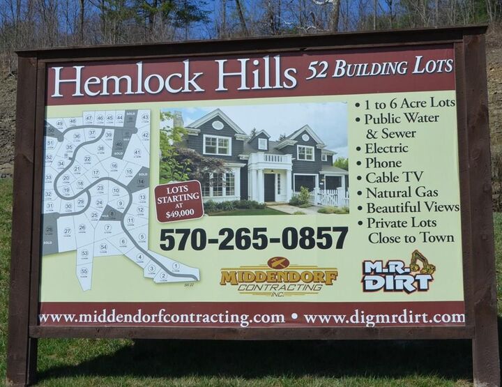 Property Photo: Lot 18A Hemlock Hills Rd PA 18848