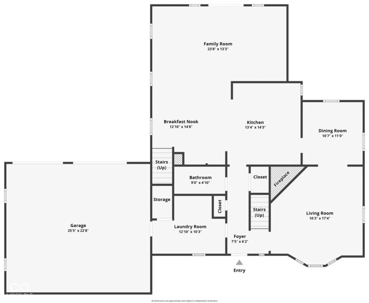 Property Photo: 7645 Lindenwood Drive IN 46227