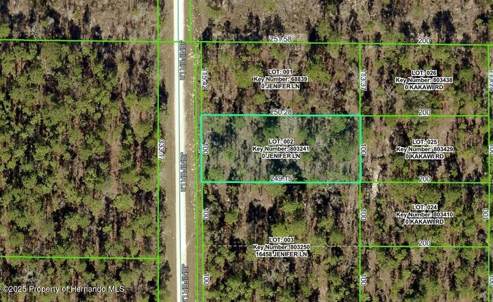 Property Photo:  Lot 2 Jenifer Lane  FL 34614 