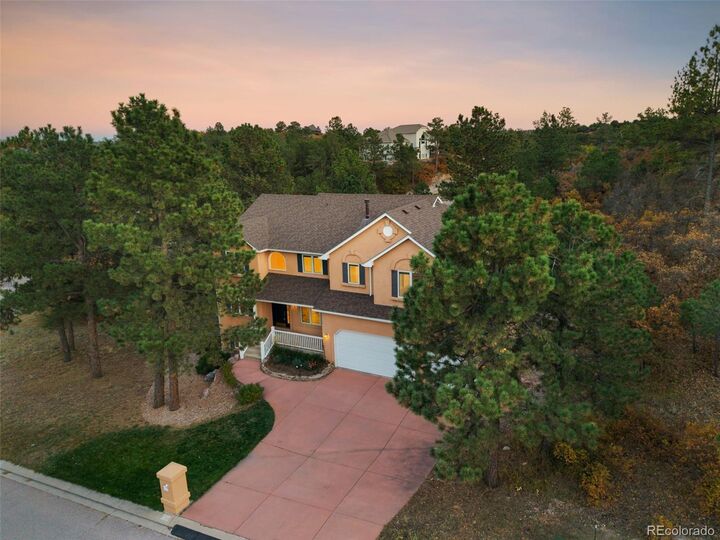 Property Photo: 5 Cap Rock Way CO 80919