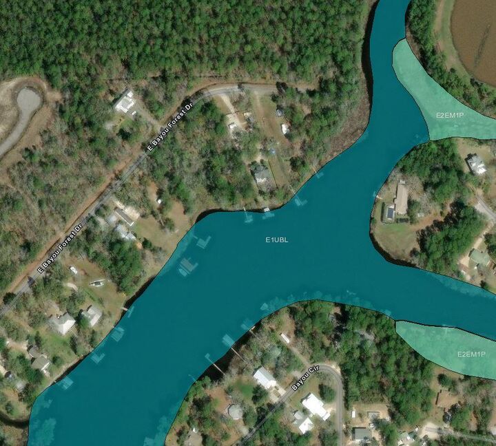 Property Photo: Lot 25 E Bayou Forest Drive FL 32439