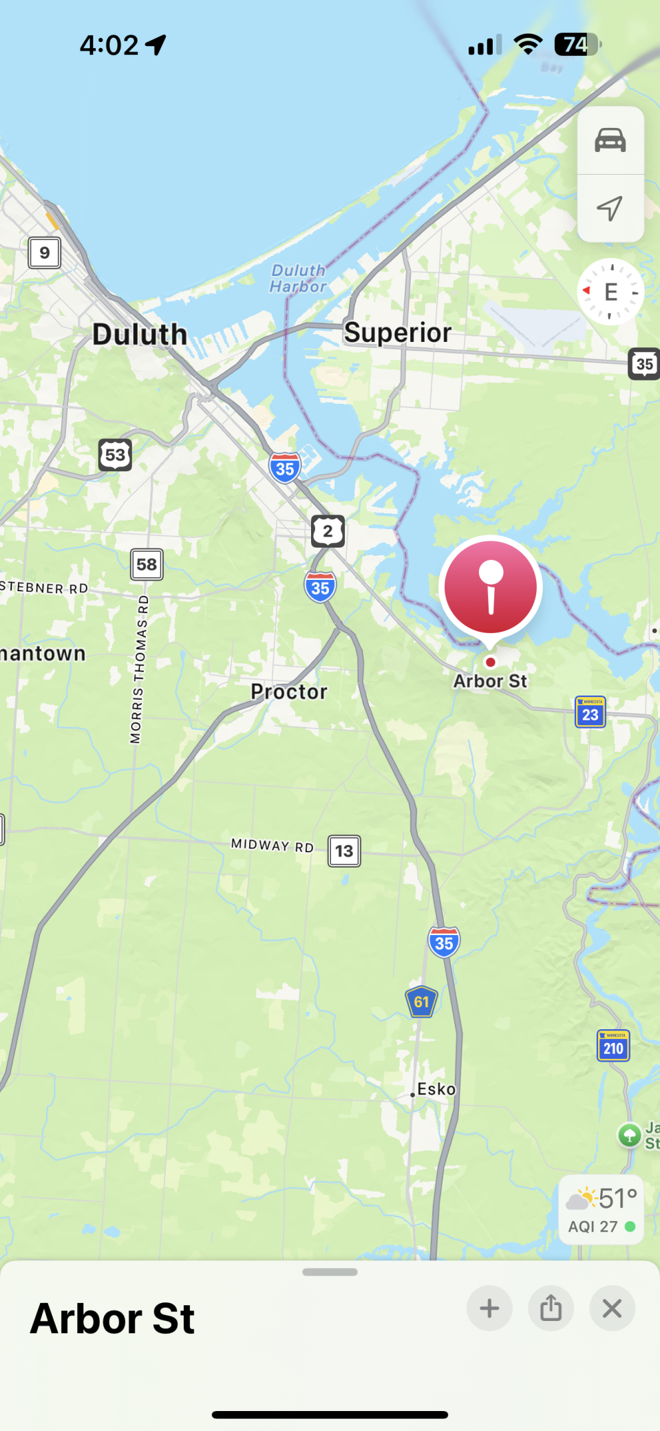 Property Photo:  Tbd Arbor Street  MN 55808 