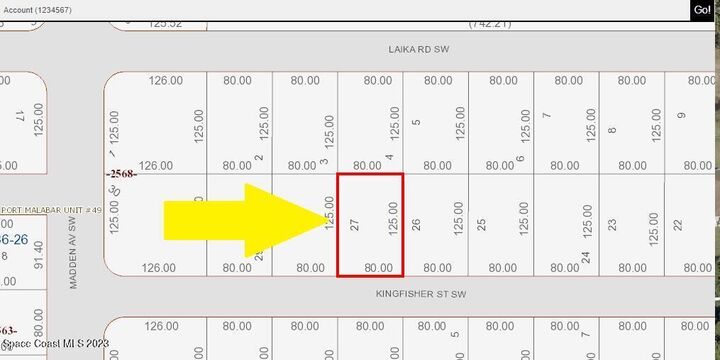 Property Photo:  771 Kingfisher Street SW  FL 32908