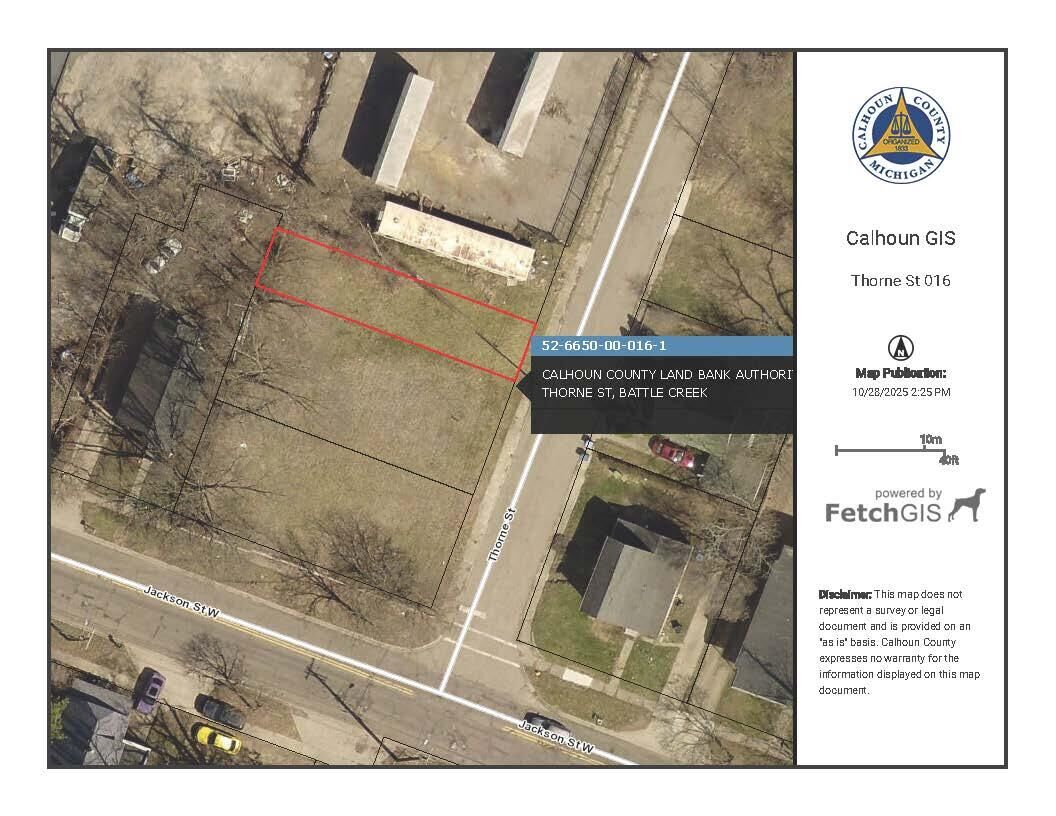 Property Photo: V/L Thorne Street MI 49037