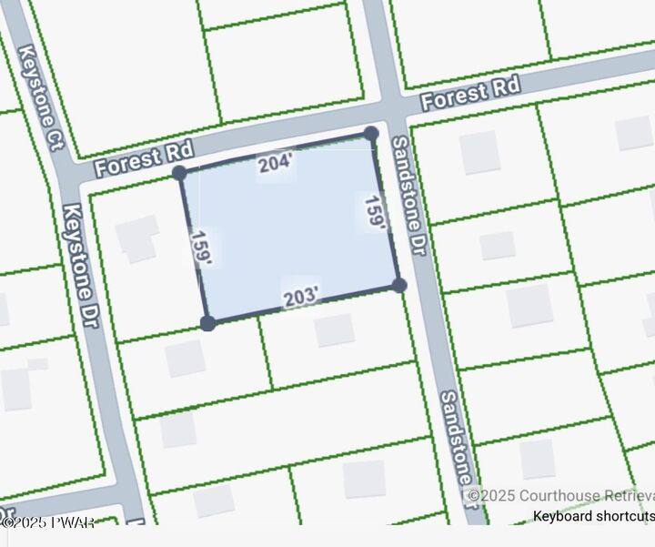 Property Photo: Lot 2 Sandstone Drive PA 18328