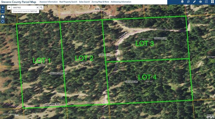 Property Photo: Nka Weaver Way Lot 2 Of Lot 1 WA 99006