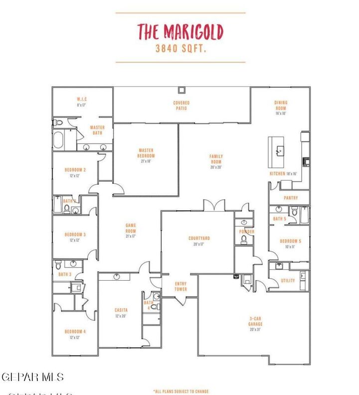 Property Photo: 5817 Hidden Village Court TX 79932