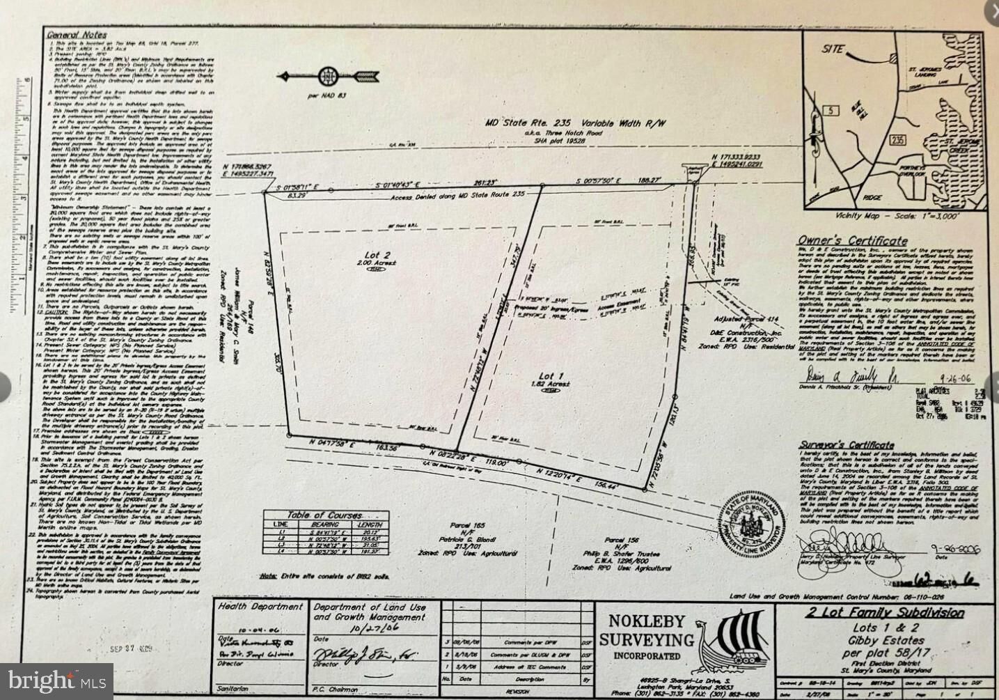 Property Photo: 17035 Three Notch Road MD 20628