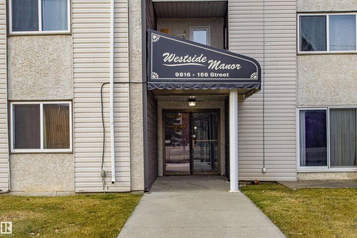 Property Photo:  9816 156 Street NW 103  AB T5P 2P3 