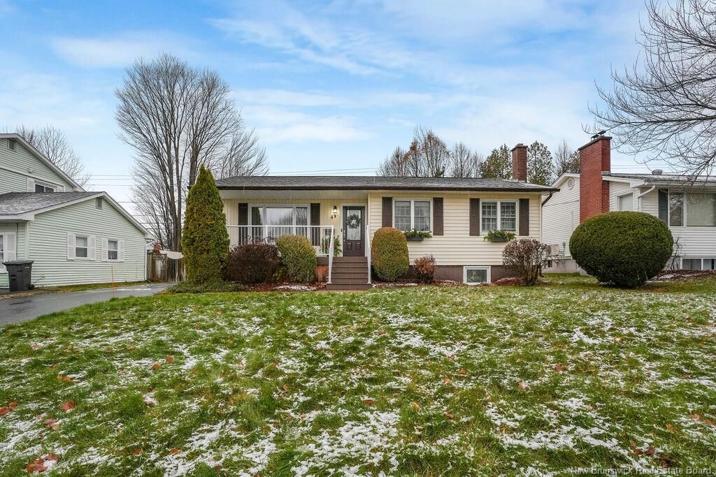 Property Photo:  49 Woodmount Drive  NB E3A 2M2 