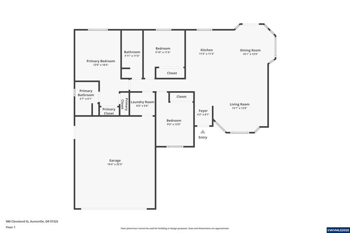 Property Photo:  980 Cleveland St  OR 97325 