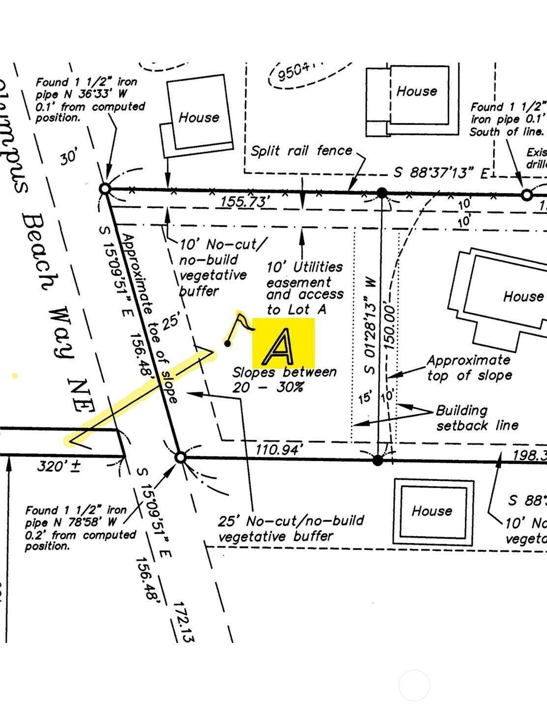 Property Photo:  9674  Olympus Beach Road  WA 98110 