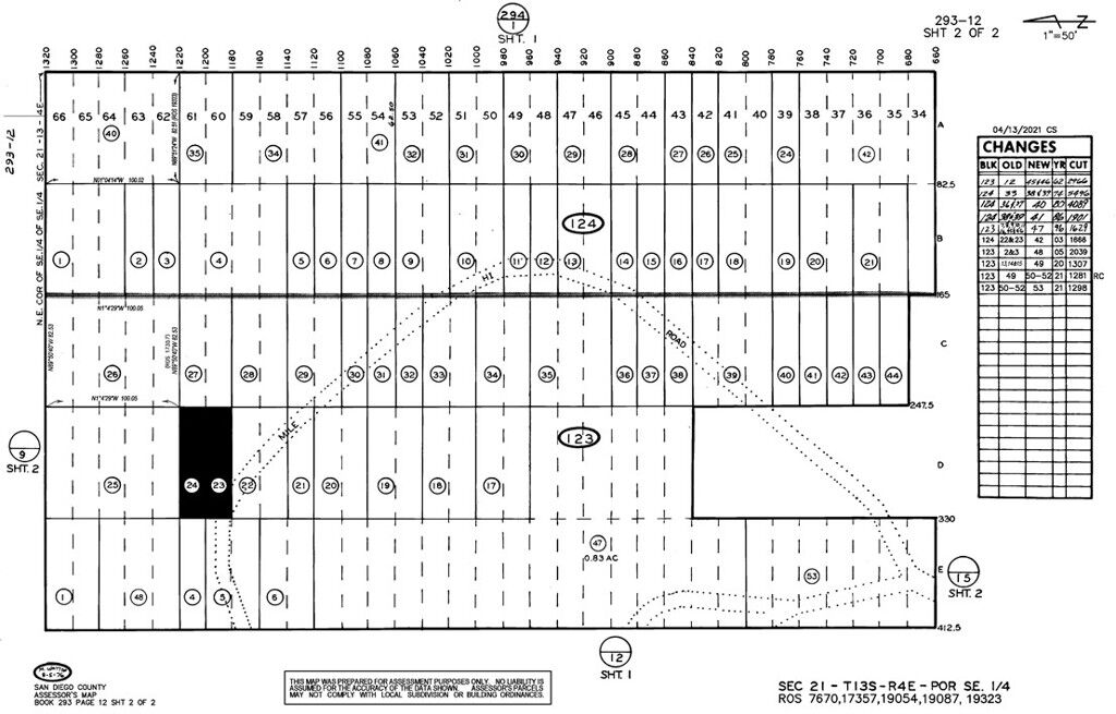 Property Photo:  0 Aka Mile High Road  CA 92036 