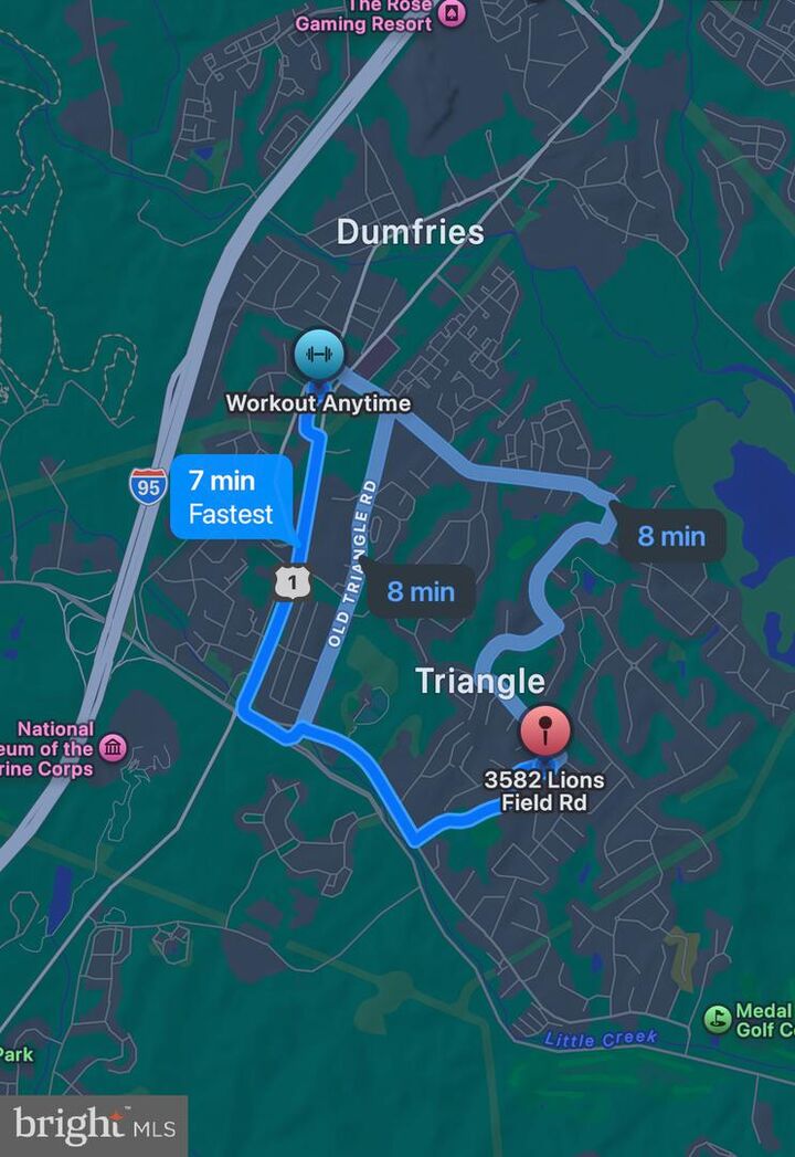 Property Photo: 3582 Lions Field Road VA 22172