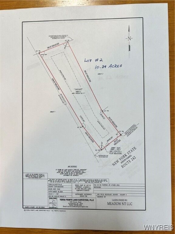 Property Photo: 6078 Nys Rte 242 Lot #2 NY 14731