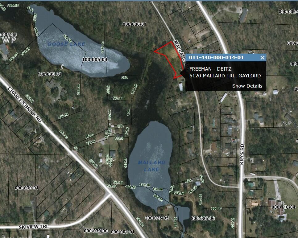 Property Photo: Lots 14-17 Mallard Trail MI 49735