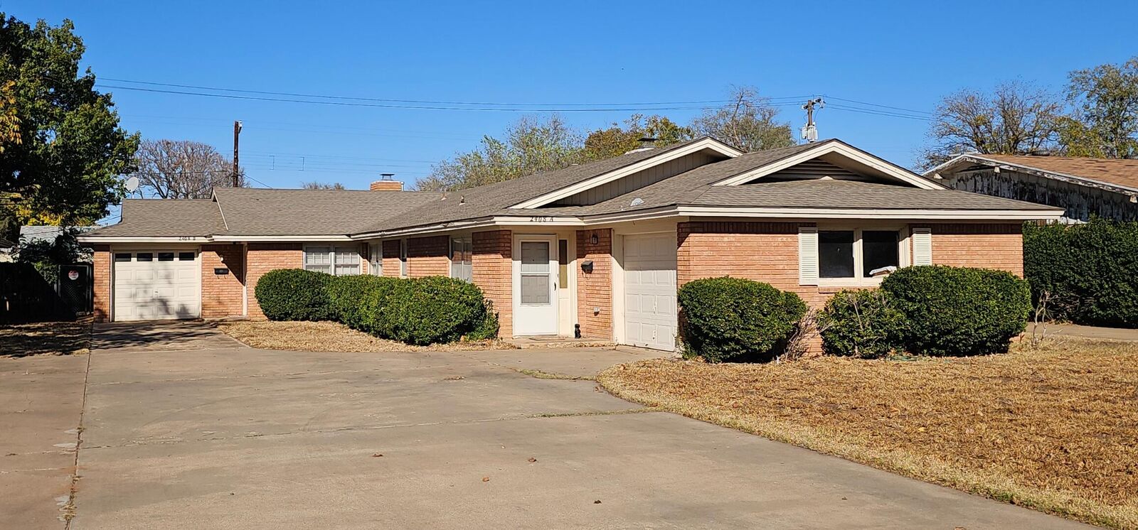 Property Photo: 2408 33rd Street TX 79411