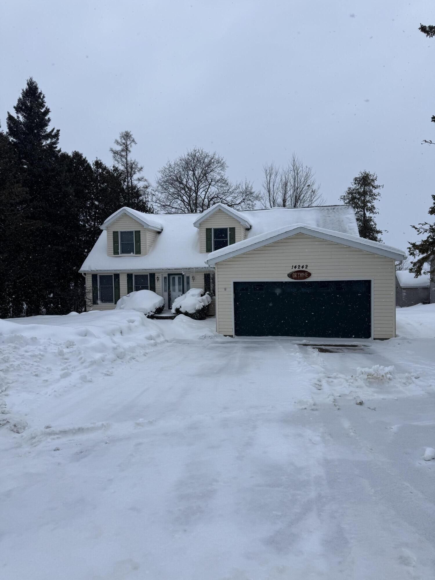 Property Photo:  14242 Hill Street  MI 49777 