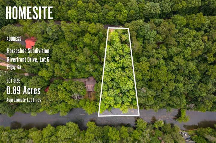 Property Photo:  Lot 6 Riverfront Drive  GA 30536 