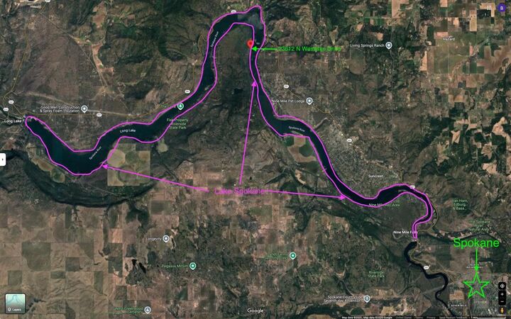 Property Photo:  23612 N Westlake Dr  WA 99026 