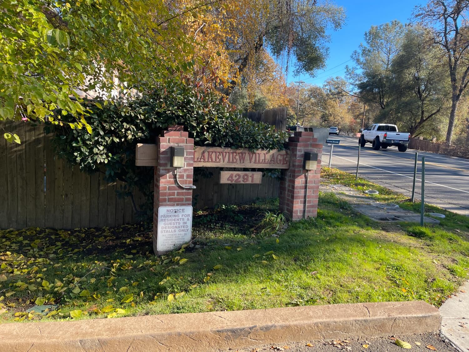 Property Photo:  4291 Patterson Drive 3  CA 95619 