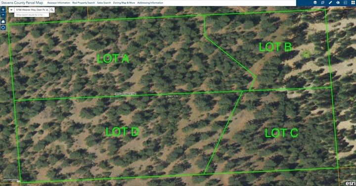 Property Photo:  Nka Lower Weaver Way Lot C Of Lot 6  WA 99006 