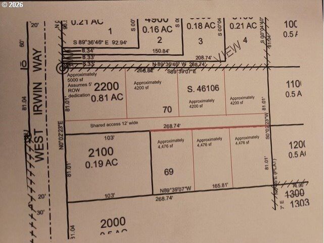 Property Photo: 2093 W Irwin Way OR 97402