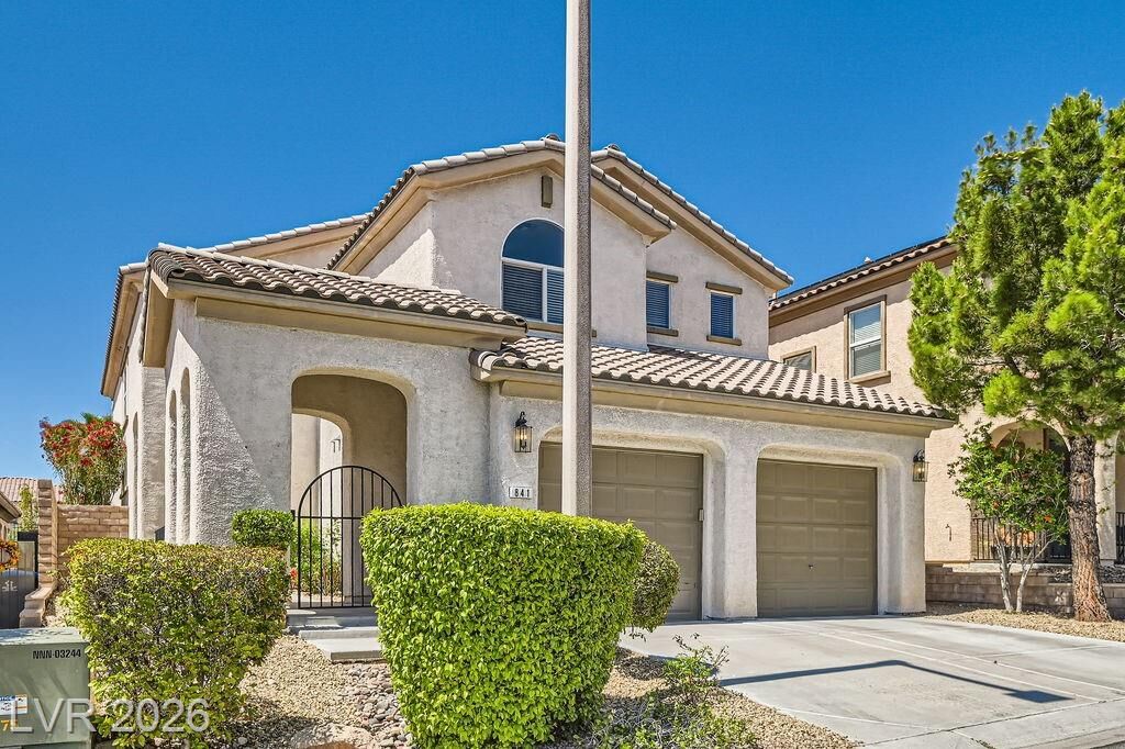Property Photo:  841 Colina Alta Place  NV 89138 