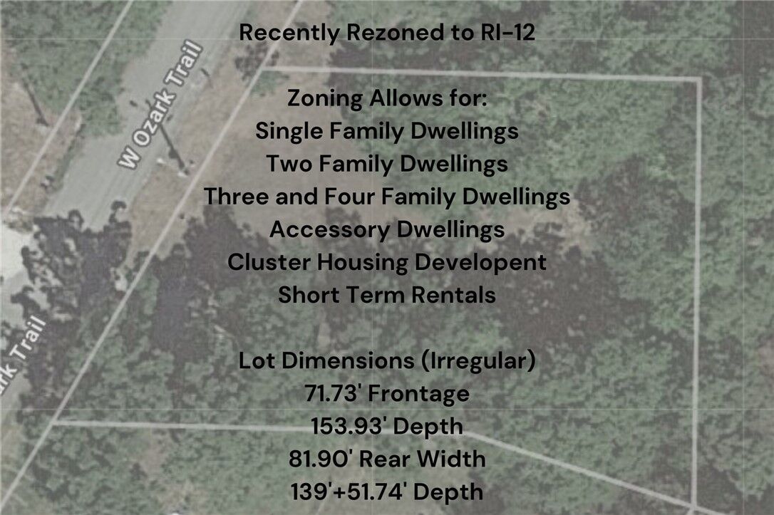 Property Photo:  4550 W Ozark Trail  AR 72701 