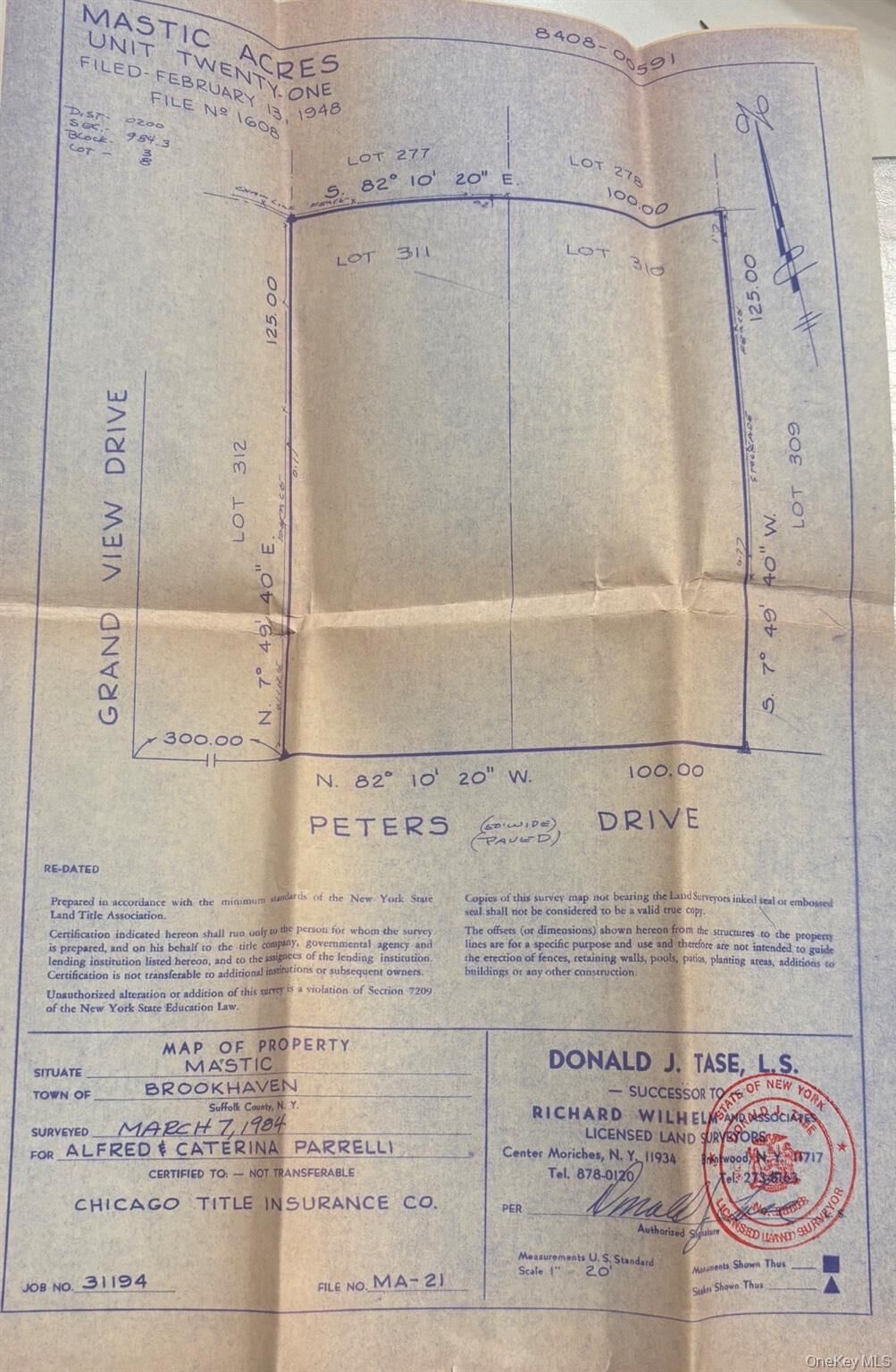 Property Photo:  Vl (Lot 8) Peters Drive  NY 11967 