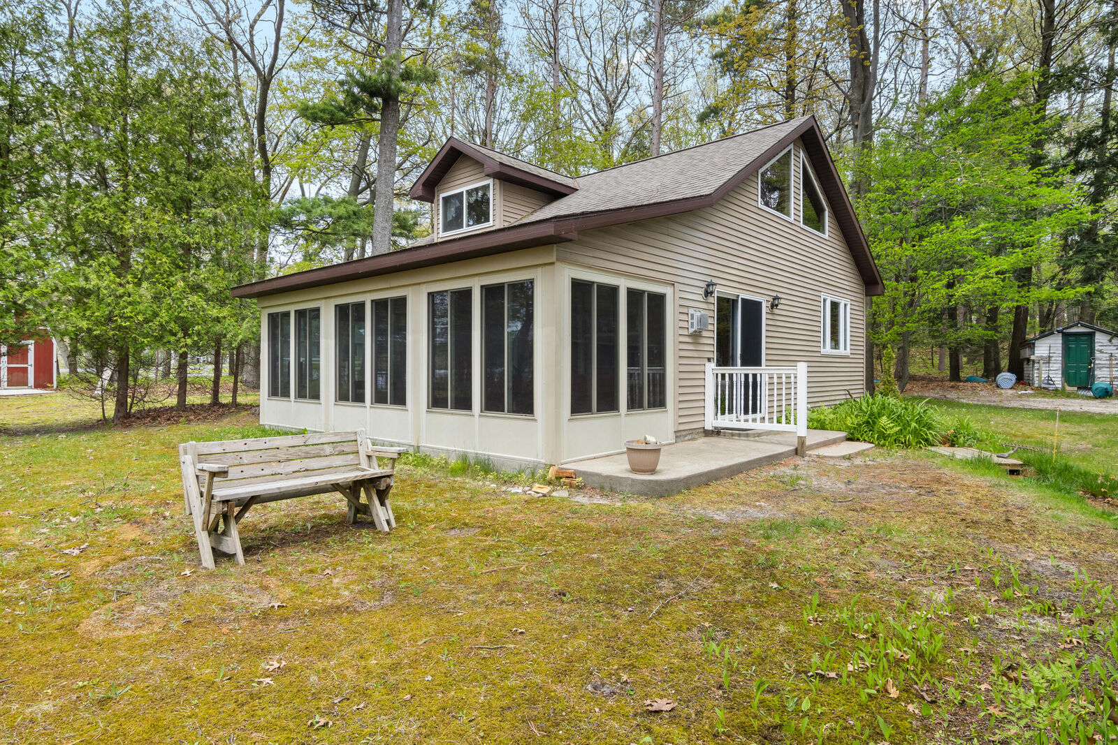 Property Photo:  63 E Piney Road  MI 49660 
