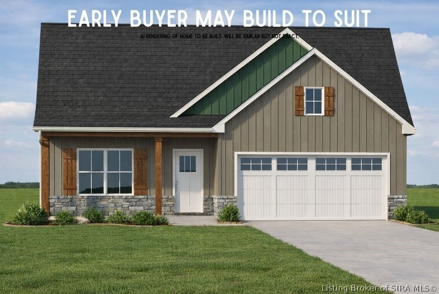 Property Photo: 2016 Fairview Farm Drive Lot 222 IN 47143