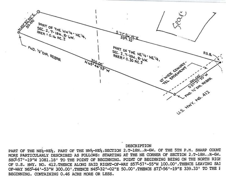 Property Photo:  Xx 412 Highway 62 W Highway  AR 72513 