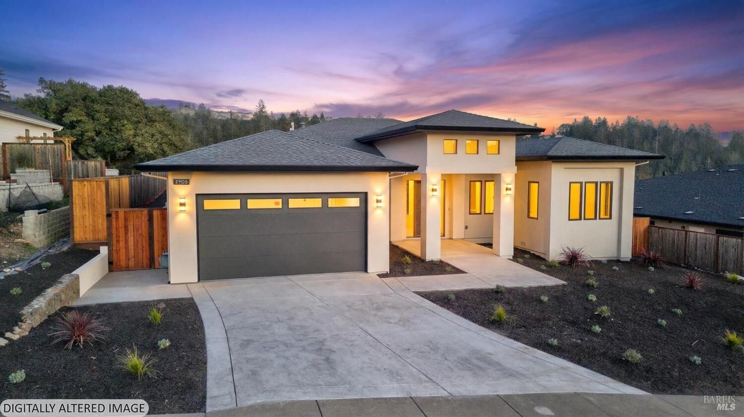 Property Photo:  3706 Crown Hill Drive  CA 95404 