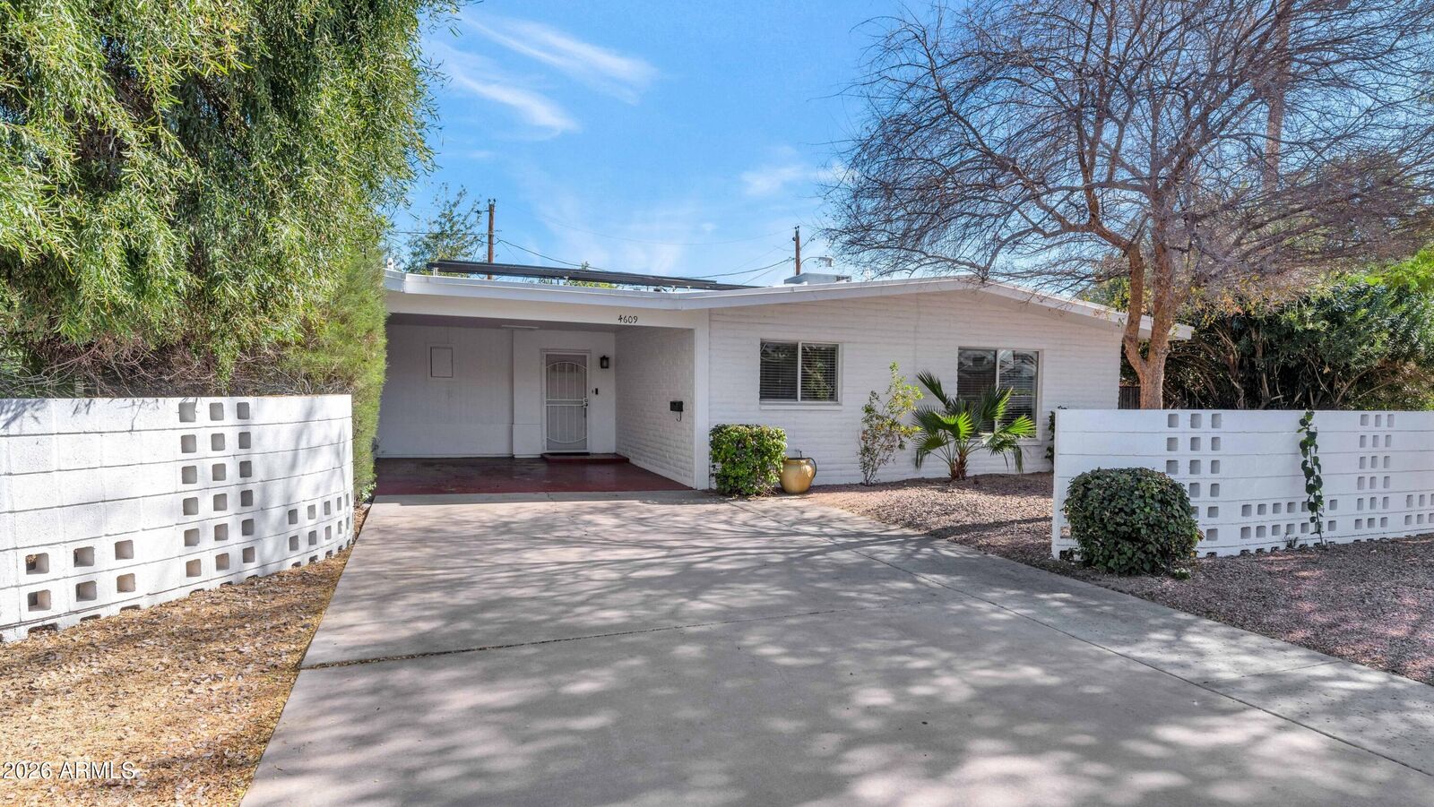 Property Photo:  4609 N Miller Road  AZ 85251 